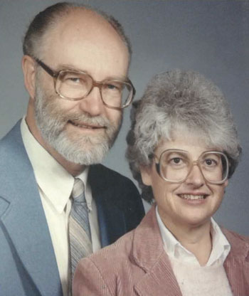 Doug Throckmorton and his wife, Doralee Delzell Throckmorton